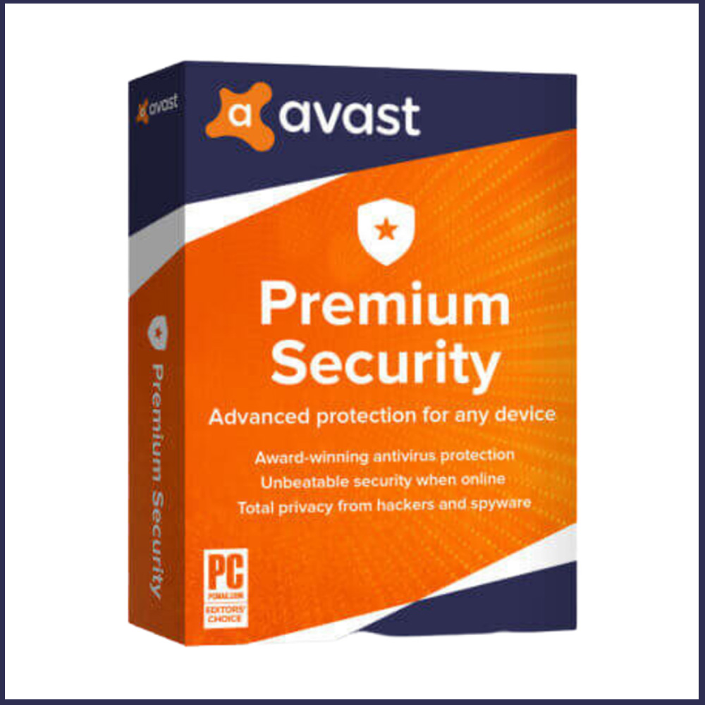 Avast Premium antivirus Security Software Lifetime Active Subscription Toolbox Museum