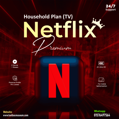 Netflix Premium 1 Month (Household Account)
