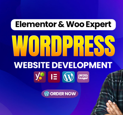 I will do wordpress website development, design or redesign wordpress business website