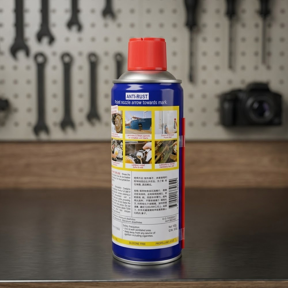 NS KOREA WD 40 Multi Cleaning & Anti Rust Spray (400 ML) Price in BD - Image 2