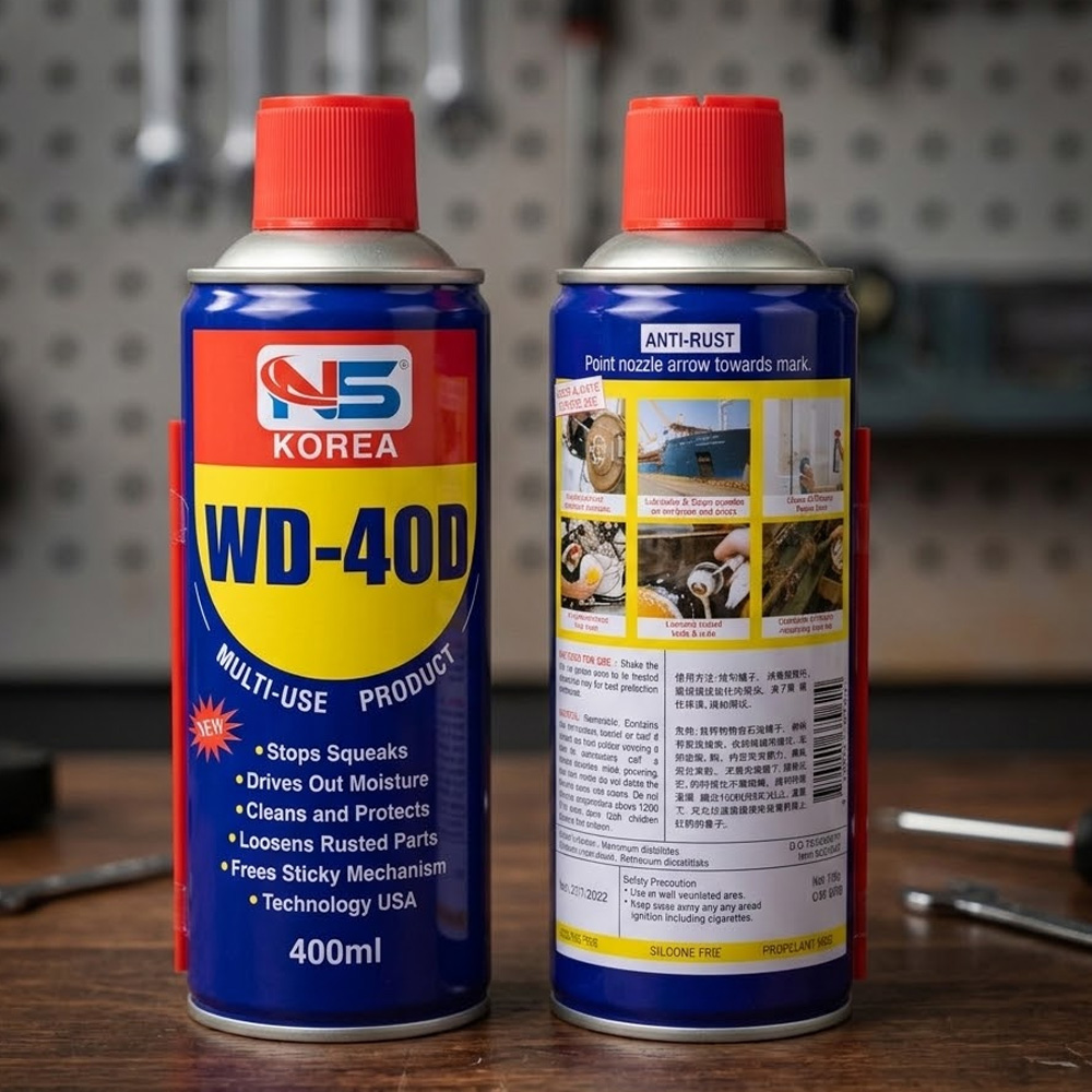 NS KOREA WD 40 Multi Cleaning & Anti Rust Spray (400 ML) Price in BD - Image 3